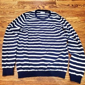 Frank & Oak sailor stripe lightweight sweater